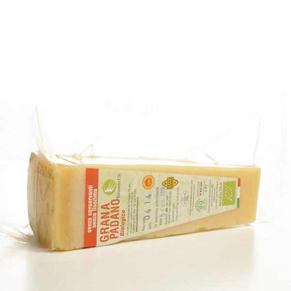 ORGANIC GRANA PADANO | Italian Grana Padano Free GMO Cheese