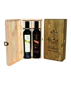Extra Virgin Olive Oil in Wooden Gift Box