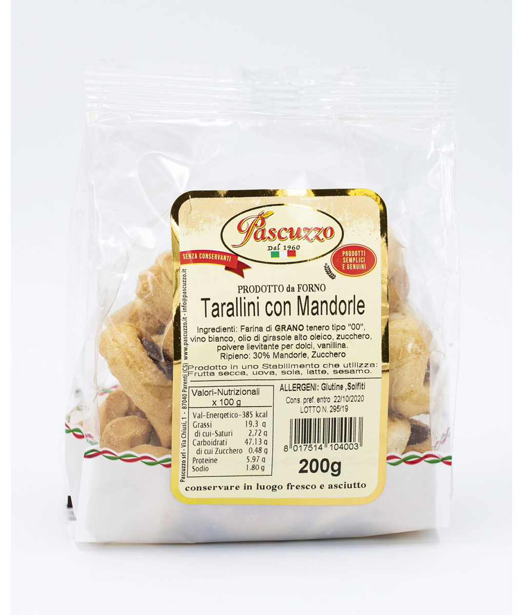 TARALLINI with Almonds - simple and genuine Calabrian snack ...