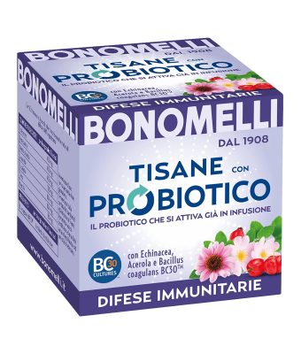 IMMUNE DEFENCES Bonomelli Wellness Herbal Teas with Probiotics