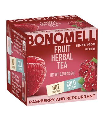 Bonomelli Fruit Herbal Teas RASPBERRY AND REDCURRANT