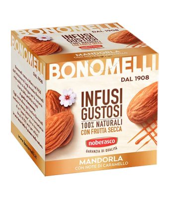 Bonomelli Tasty Herbal Teas ALMOND AND CARAMEL