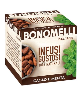 Bonomelli Spiced Herbal Teas COCOA AND MINT