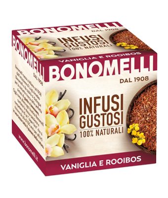 Bonomelli Spiced Herbal Teas ROOIBOS AND VANILLA