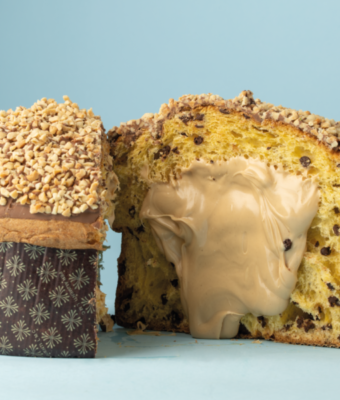 Artisan Panettone with White Hazelnut Cream