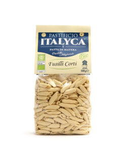 Short Fusilli - Organic dry pasta from Italy