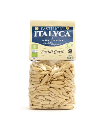 Short Fusilli - Organic dry pasta from Italy