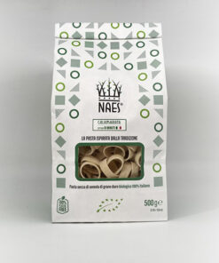 Italian organic durum wheat pasta - Calamarata