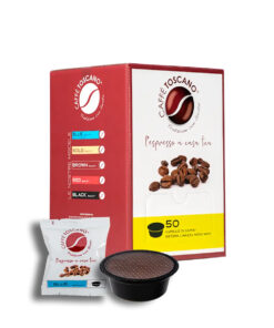 Caffè capsules compatible with Lavazza® A Modo Mio® Coffee Machines Blue Quality Decaffeinated Blend