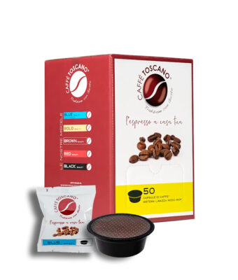 Caffè capsules compatible with Lavazza® A Modo Mio® Coffee Machines Blue Quality Decaffeinated Blend