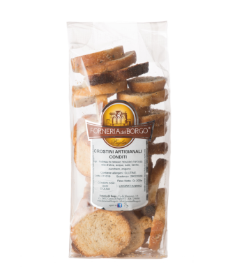 Artisanal Seasoned Crostini 200gr