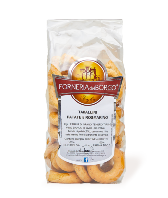 Potato and Rosemary Tarallini 400gr