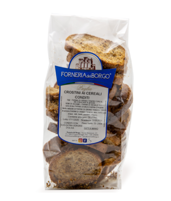 Seasoned Cereal Croutons 200gr