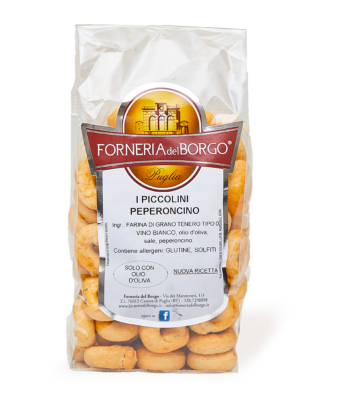 Apulian Chilli Tarallini 400gr