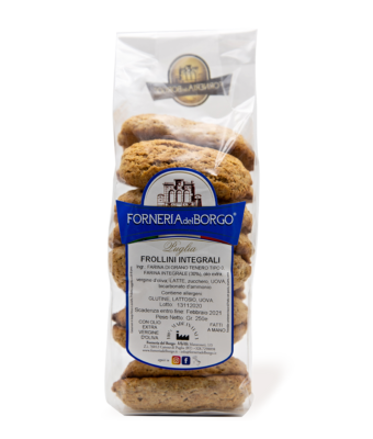 Wholemeal biscuits 250gr